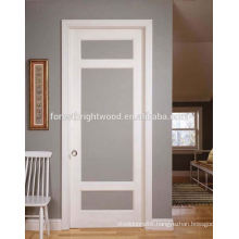 White Interior Unbreakable Frosted Glass Doors